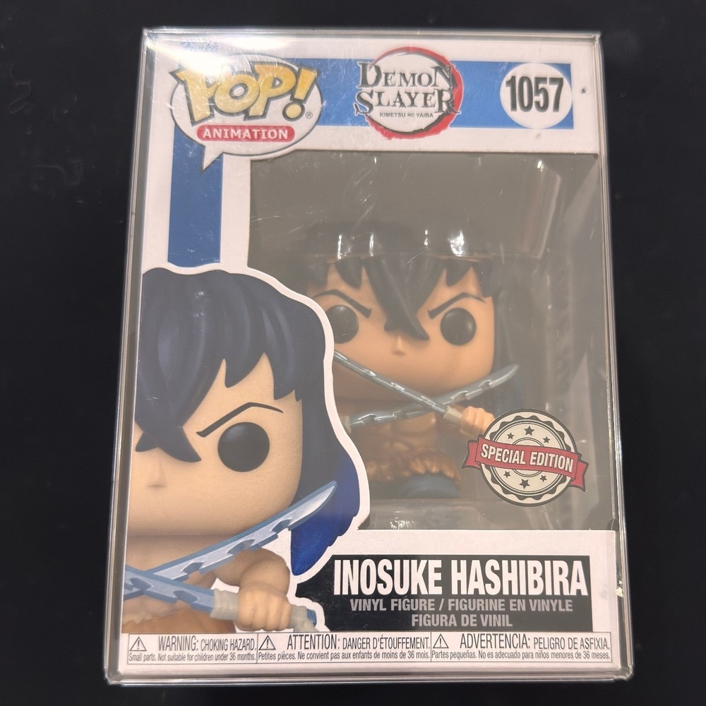 Demon Slayer Inosuke Hashibira Funko Pop Anime Collector Figure #1057 - Picture 2 of 6
